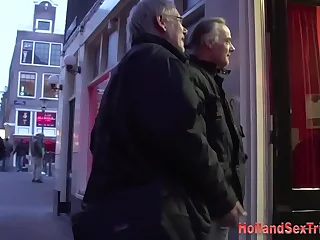 Mature hooker gets oral from consumer